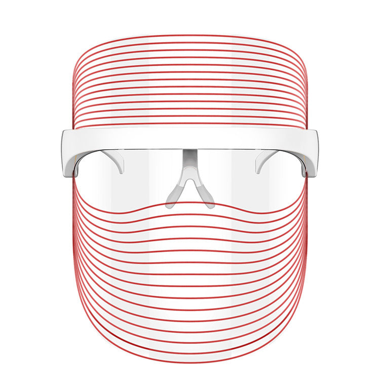 7 Color LED Mask Red Light Therapy Skin Rejuvenation Massager Beauty Home Skin Face Whitening Anti Aging SPA Device CJdropshipping