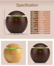 USB Aroma Essential Oil Ultrasonic Cold Steam Diffuser Air Humidifier Purifier 7 Color Change LED Night Light for Home Office CJdropshipping