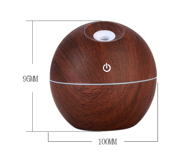 USB Aroma Essential Oil Ultrasonic Cold Steam Diffuser Air Humidifier Purifier 7 Color Change LED Night Light for Home Office CJdropshipping