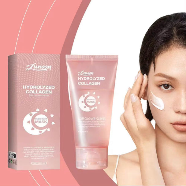 Face Night Mask Collagen Wrapping Mask Natural Ingredients Firming Elasticity & Hydration Anti-wrinkle For Skin Care CJdropshipping