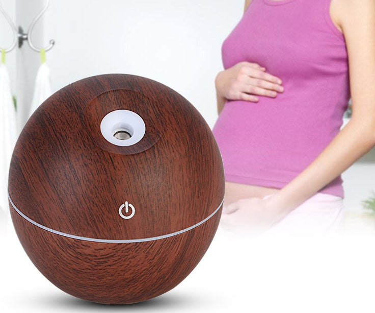 USB Aroma Essential Oil Ultrasonic Cold Steam Diffuser Air Humidifier Purifier 7 Color Change LED Night Light for Home Office CJdropshipping