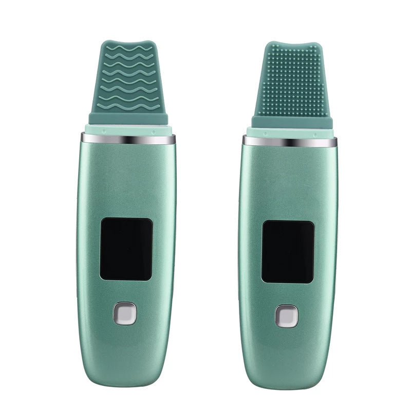 Ultrasonic Vibration Blackhead Remover Deep Cleansing Face Scrubber Pore Cleaner Lifting Machine Facial Led Peeling Shovel CJdropshipping