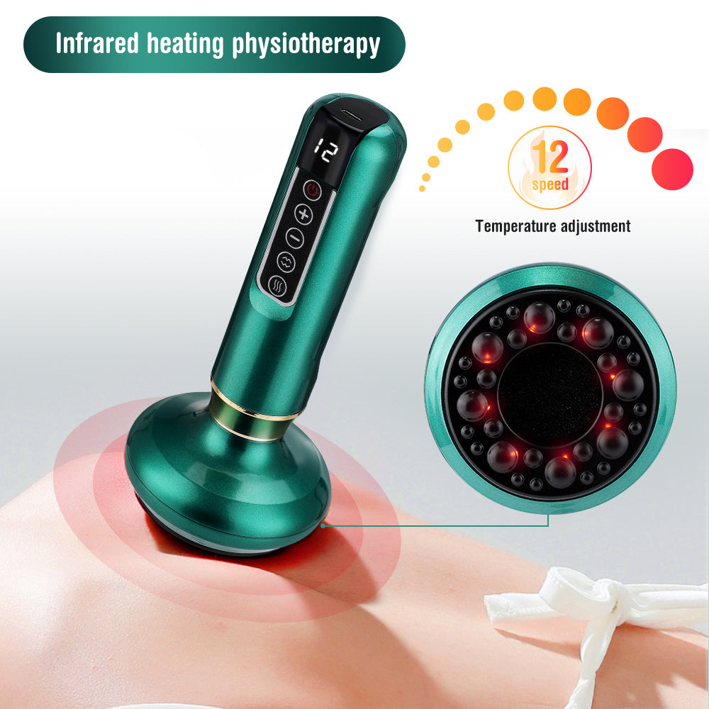 Electric Vacuum Cupping Massager For Body Anti-Cellulite Suction Cup Gua Sha Massage Body Cups Guasha Fat Burning Slimming Jars CJdropshipping