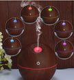 USB Aroma Essential Oil Ultrasonic Cold Steam Diffuser Air Humidifier Purifier 7 Color Change LED Night Light for Home Office CJdropshipping