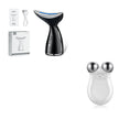EMS Microcurrent Neck Face Beauty Device With 3 Colors LED Photon Therapy Skin Tighten Reduce Double Chin Face Lifting Devices CJdropshipping
