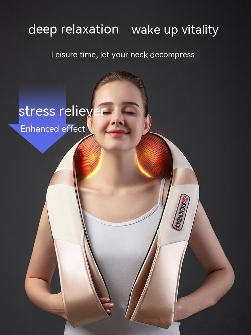 Shoulder And Cervical Multifunctional Kneading Massager CJdropshipping
