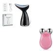 EMS Microcurrent Neck Face Beauty Device With 3 Colors LED Photon Therapy Skin Tighten Reduce Double Chin Face Lifting Devices CJdropshipping