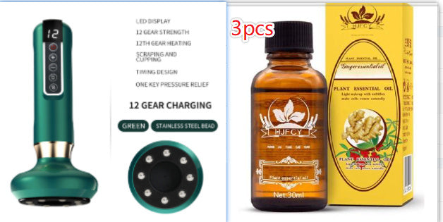Electric Vacuum Cupping Massager For Body Anti-Cellulite Suction Cup Gua Sha Massage Body Cups Guasha Fat Burning Slimming Jars CJdropshipping