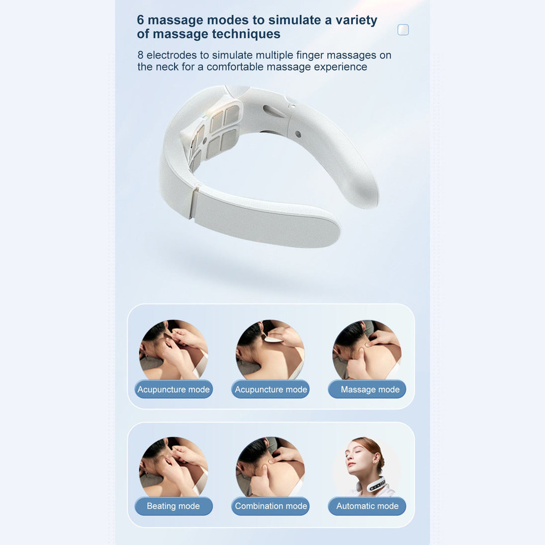 Home Fashion Smart Hot Compress Shoulder Neck Massager CJdropshipping