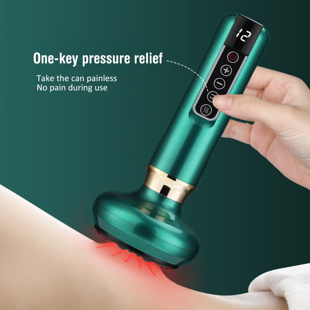 Electric Vacuum Cupping Massager For Body Anti-Cellulite Suction Cup Gua Sha Massage Body Cups Guasha Fat Burning Slimming Jars CJdropshipping