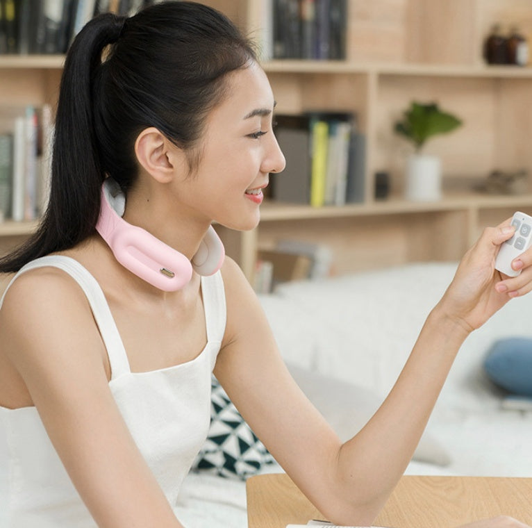 Cervical & Shoulder Massager Intelligent Remote Control CJdropshipping