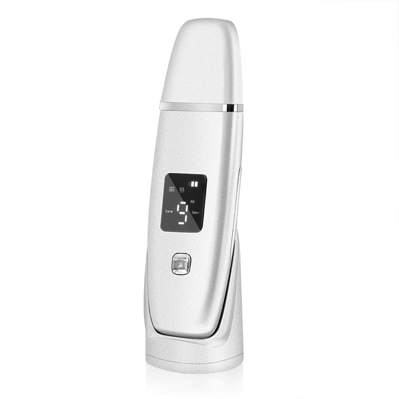Ultrasonic Vibration Blackhead Remover Deep Cleansing Face Scrubber Pore Cleaner Lifting Machine Facial Led Peeling Shovel CJdropshipping