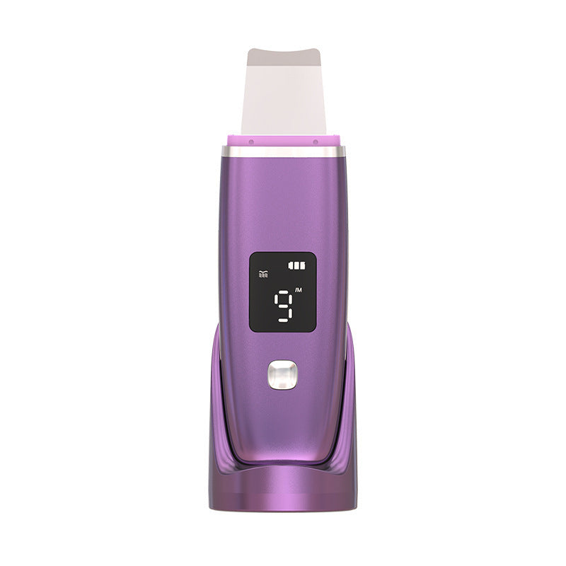 Ultrasonic Vibration Blackhead Remover Deep Cleansing Face Scrubber Pore Cleaner Lifting Machine Facial Led Peeling Shovel CJdropshipping