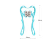 Multifunctional Manual Six-wheel Neck Massager Massage Relieve Roller Massage Tool CJdropshipping