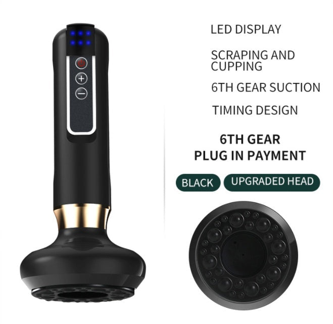 Electric Vacuum Cupping Massager For Body Anti-Cellulite Suction Cup Gua Sha Massage Body Cups Guasha Fat Burning Slimming Jars CJdropshipping